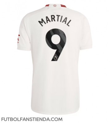 Manchester United Anthony Martial #9 Tercera Equipación 2023-24 Manga Corta